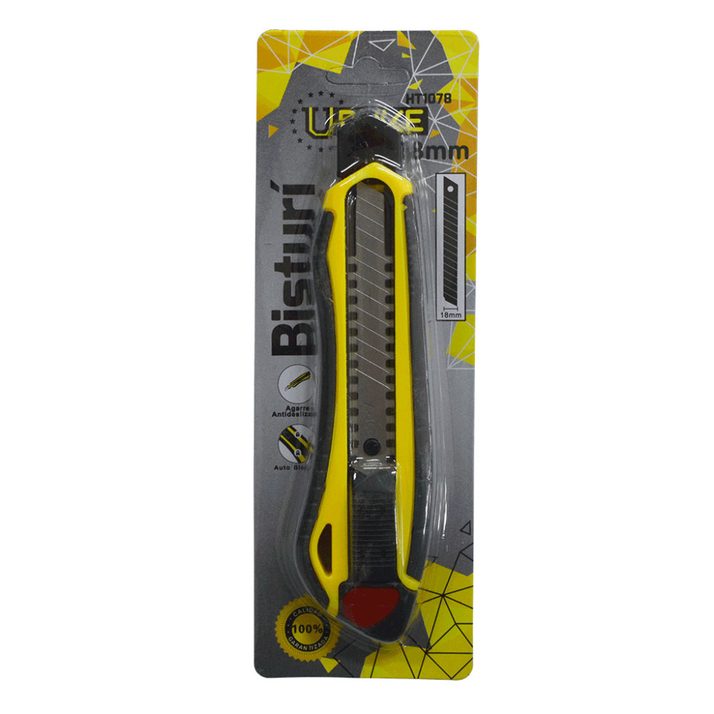 BISTURI CAUCHO INDUSTRIAL PROFESIONAL UDUKE BLISTER