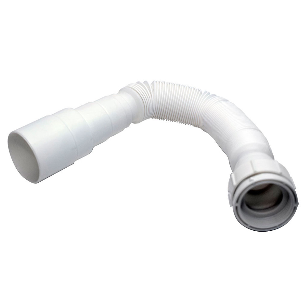 EXTENSIBLE SINK SIPHON WHITE 1 1/2 X 1 1/4 UDUKE