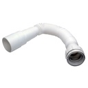 EXTENSIBLE SINK SIPHON WHITE 1 1/2 X 1 1/4 UDUKE