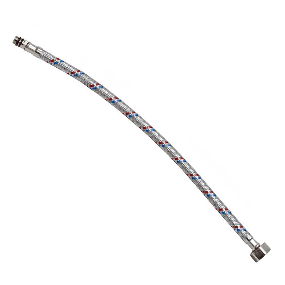 FLEXIBLE METAL HOSE CONNECTOR FOR SINGLE HANDLE FAUCET UDUKE