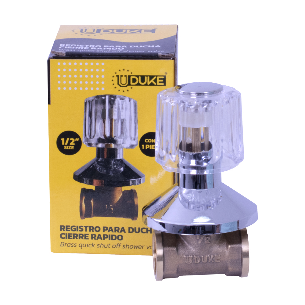 BRASS QUICK SHUT OFF SHOWER VALVE UDUKE