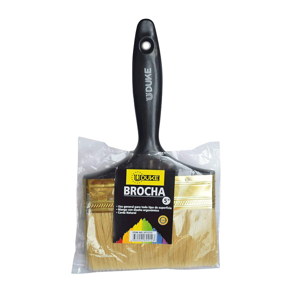 PAINT BRUSH PLASTIC HANDLE 5" UDUKE