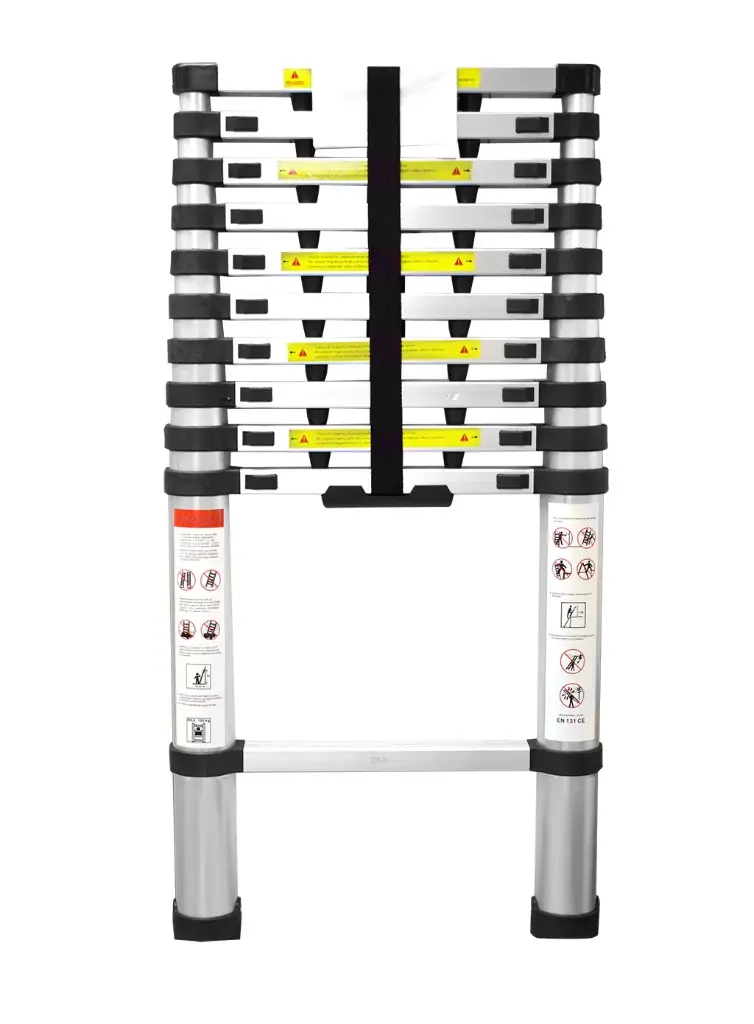 ALUMINIUM TELESCOPING LADDER 10 STEP 150 KG 320 CM UDUKE