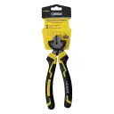 ALICATE CORTE DIAGONAL UDUKE NEGRO-AMARILLO  6"