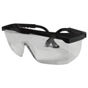 PROTECTION GLASSES CLEAR BLACK FRAME WITH UV PROTECTION UDUKE