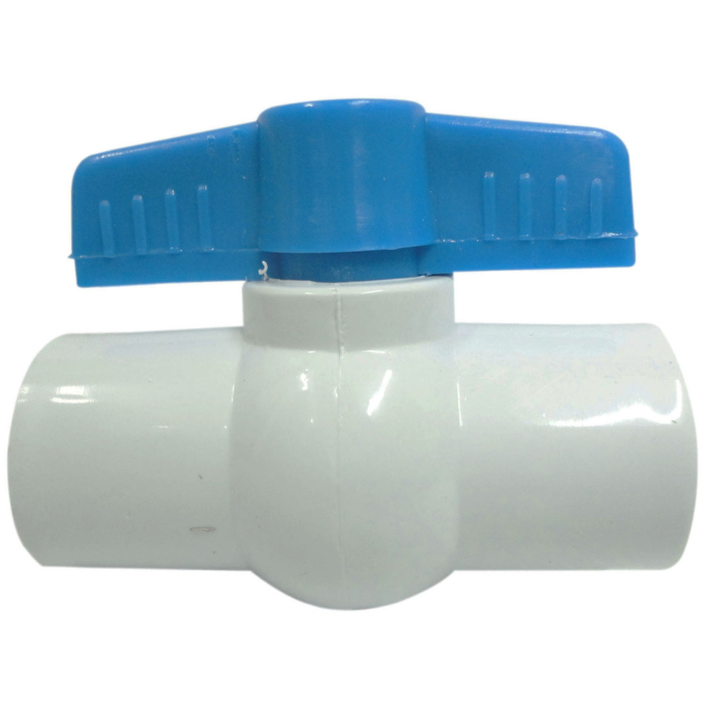 LLAVE BOLA PVC LISA 3/4" ORIGINAL