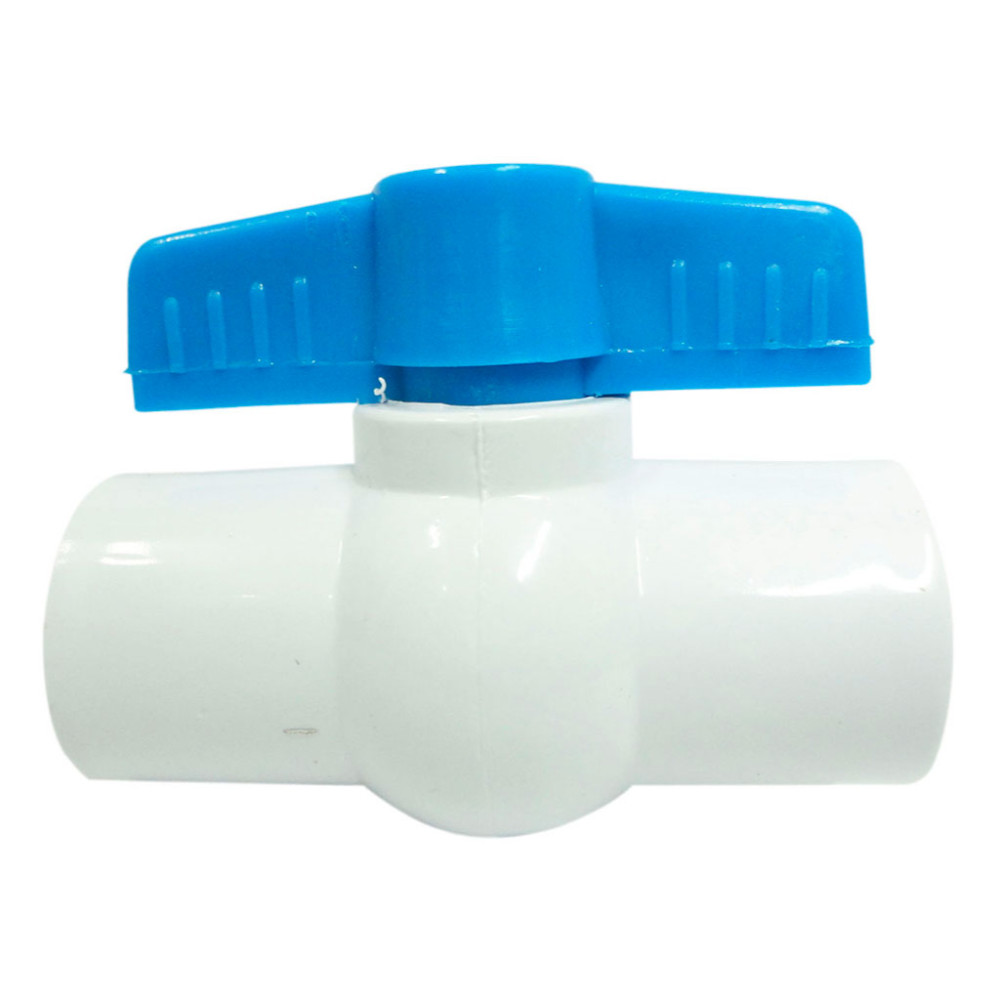 LLAVE BOLA PVC LISA 2" 