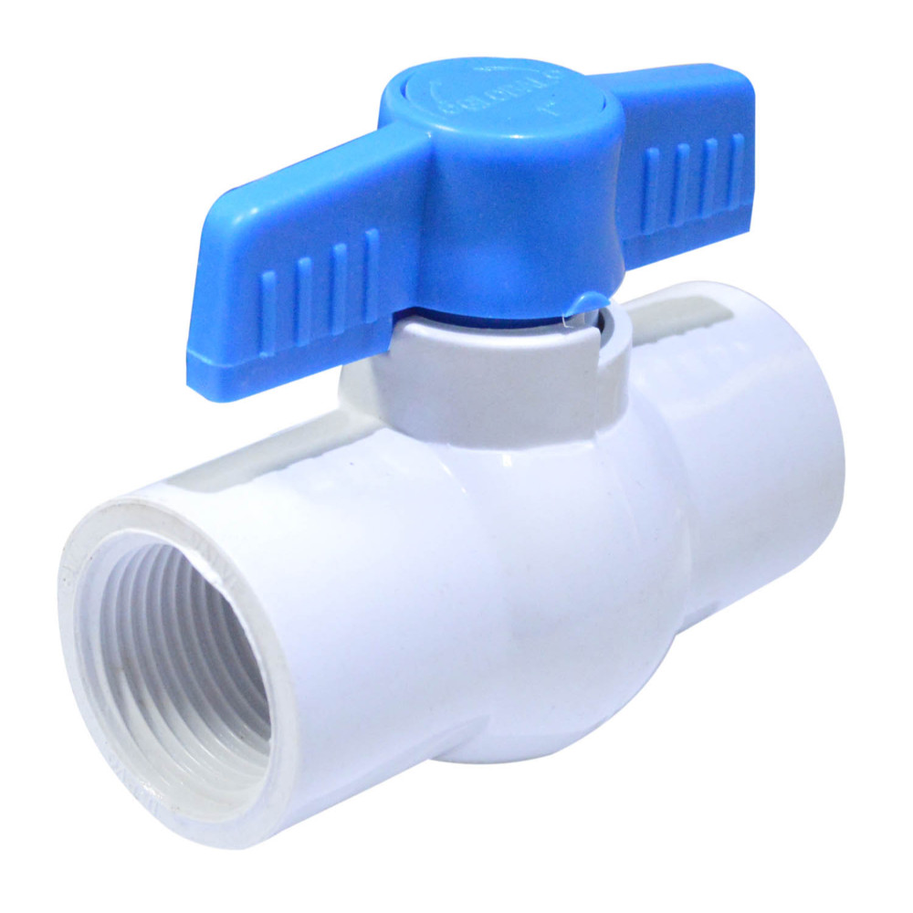 PVC BALL VALVE THREADED ENDS 2"