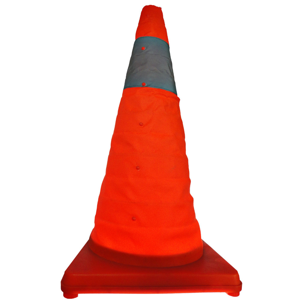 CONO DE TRAFICO VIAL AJUSTABLE     30 CM