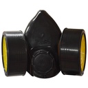 DOUBLE CARTRIDGE CHEMICAL RESPIRATOR
