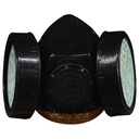 DOUBLE CARTRIDGE CHEMICAL RESPIRATOR