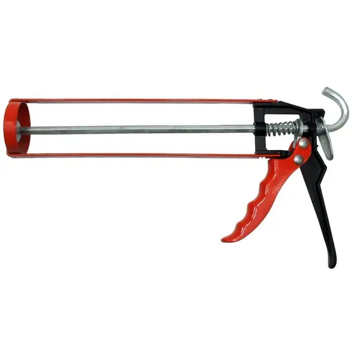 PROFESSIONAL STEEL CAULKING GUN YELLOW UDUKE