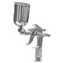 AEROGRAFO UDUKE PROFESIONAL USA VASO DE 150 CC PISTOLA F2 CROMADA ABANICO 