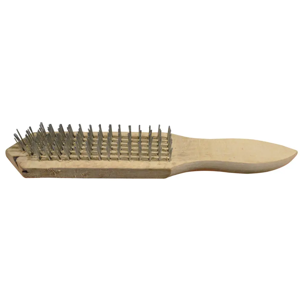 STILL WIRE BRUSH WOODEN HANDLE 6 LINES UDUKE