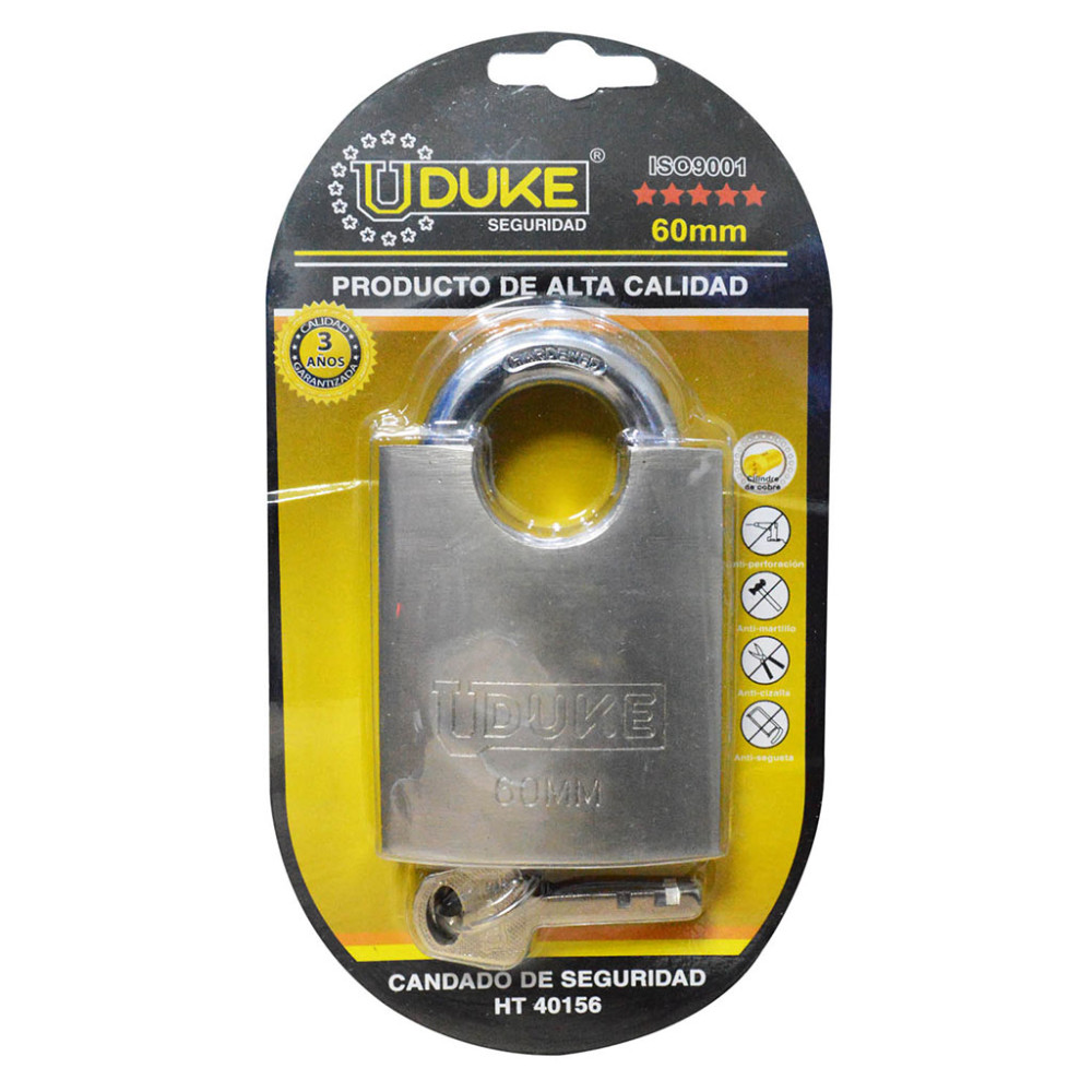 ANTI SHIELD PADLOCK UDUKE 50 MM 