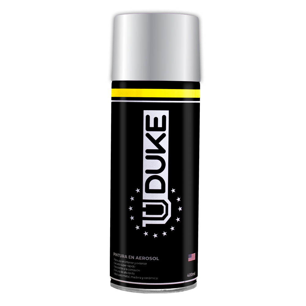 SPRAY PAINT ALUMINIUM 400 ML UDUKE 36