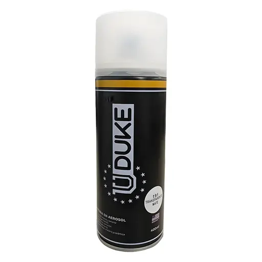 SPRAY PAINT MATTE CLEAR 400 ML UDUKE 191