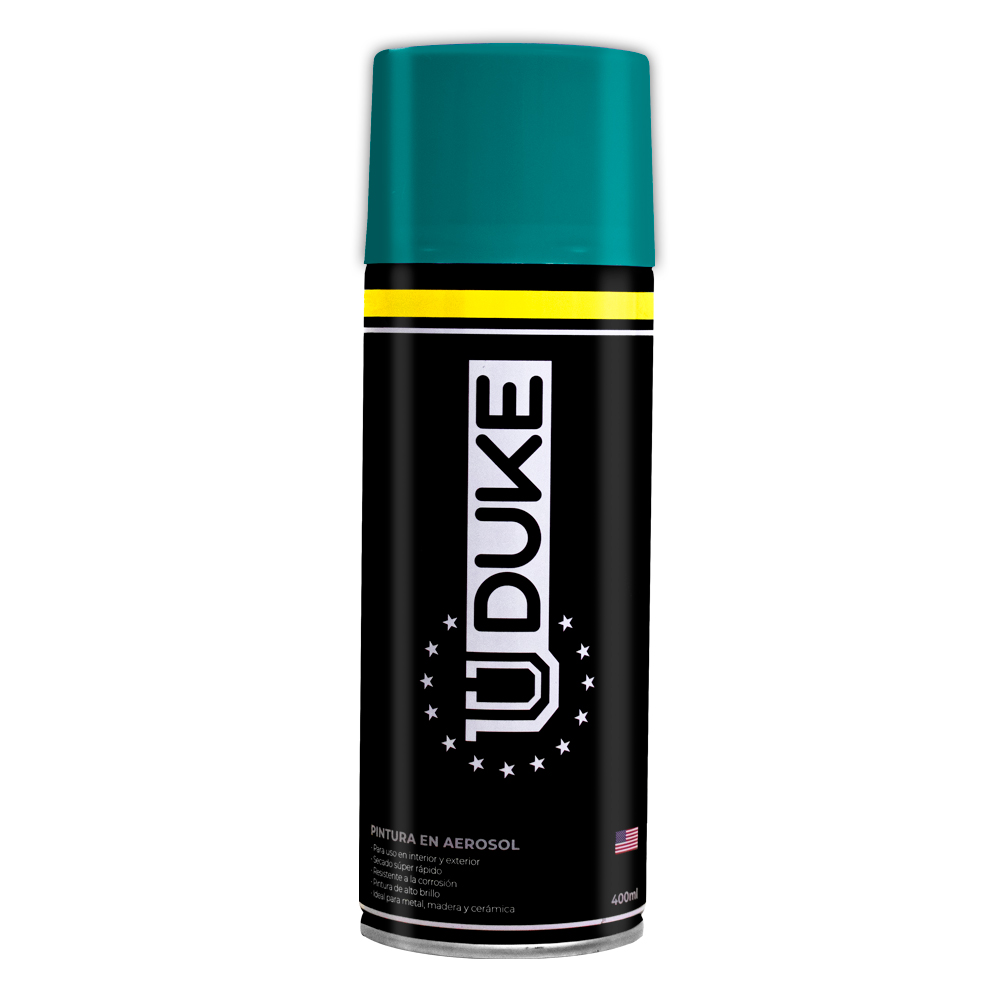 SPRAY PAINT DARK GREEN 400 ML UDUKE 13