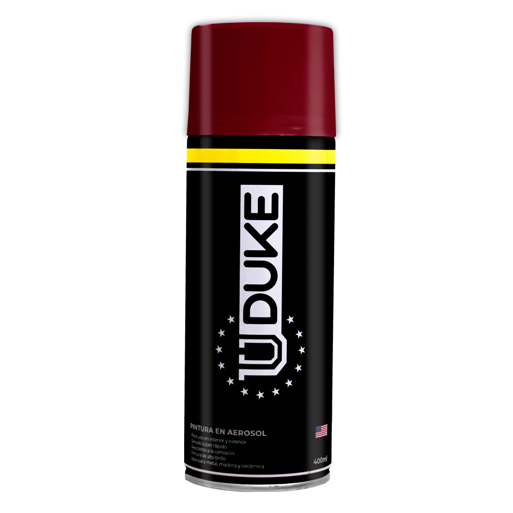 SPRAY PAINT WINE RED 400 ML UDUKE AC350