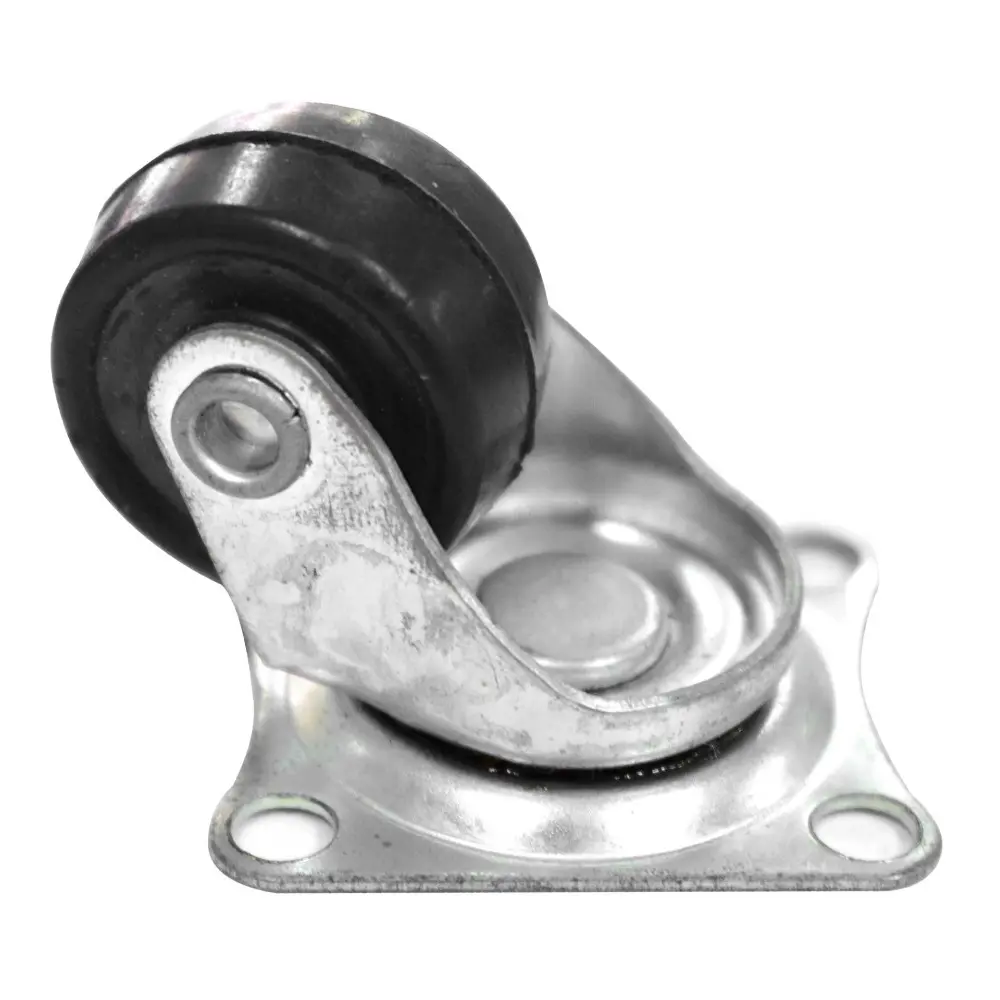 CASTER WHEEL NYLON 1" 25 MM 10 KG BLACK