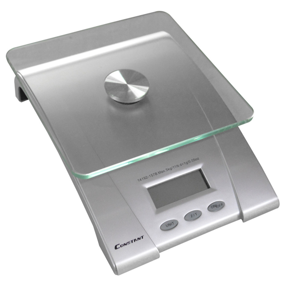 GRAMERA DIGITAL 5 KL VIDRIO CUADRADO GRAMO EN GRAMO UDUKE