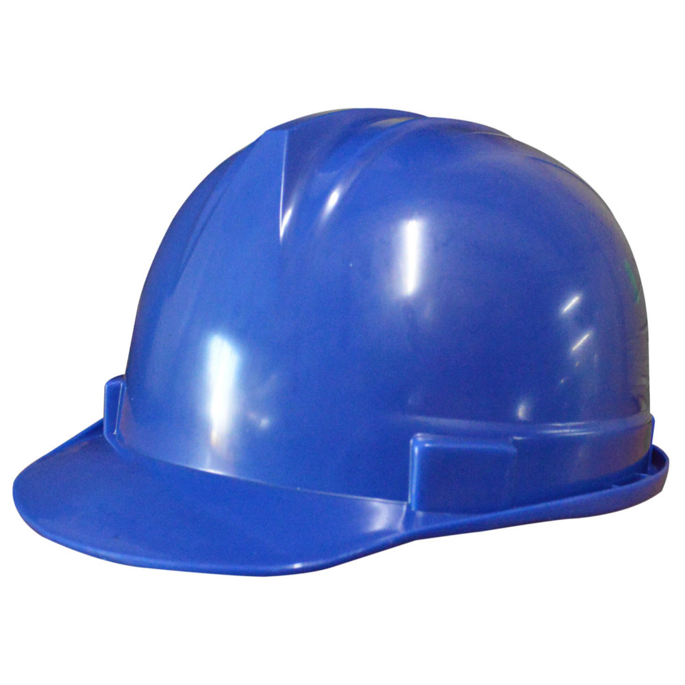 CASCO DE SEGURIDAD CONSTRUCCION AZUL