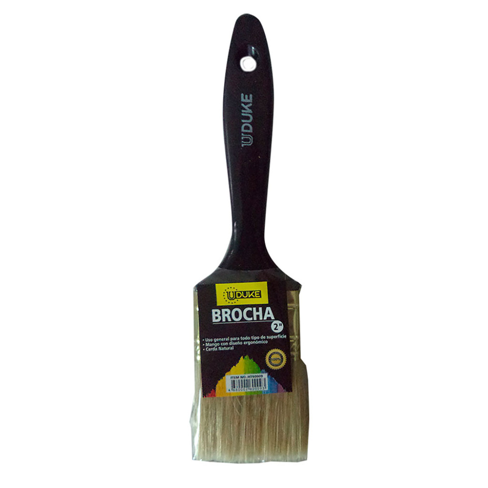 PAINT BRUSH PLASTIC HANDLE 2" UDUKE