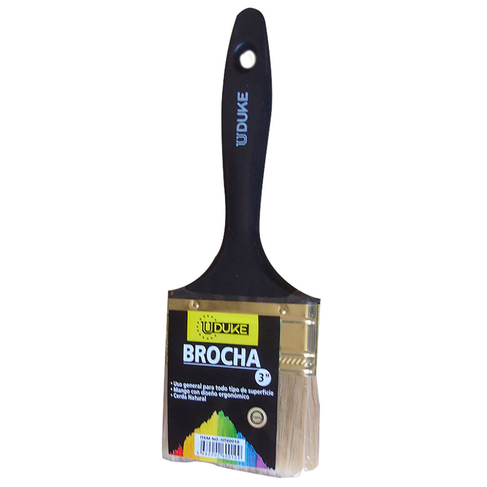 BROCHA 3" UDUKE M/PLASTICO