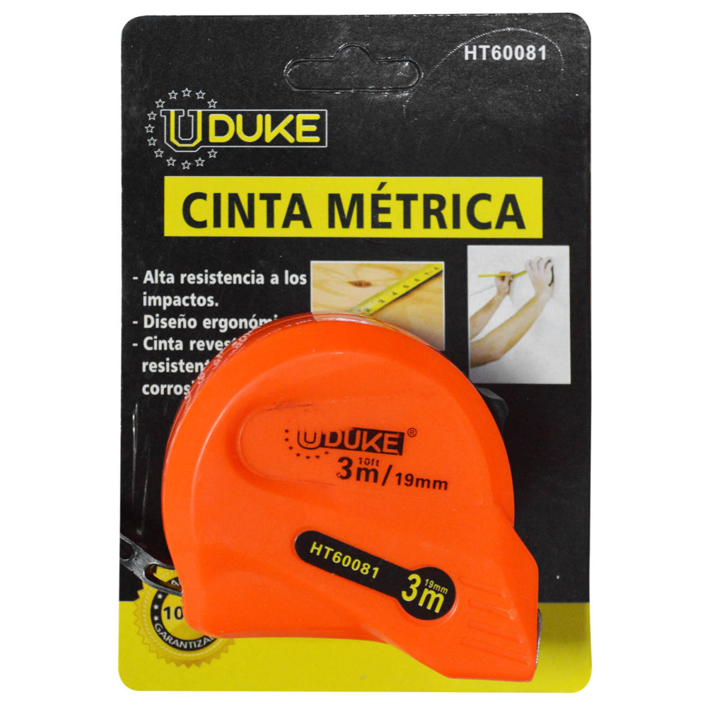 MEASURING TAPE 3 MTS 19 MM UDUKE