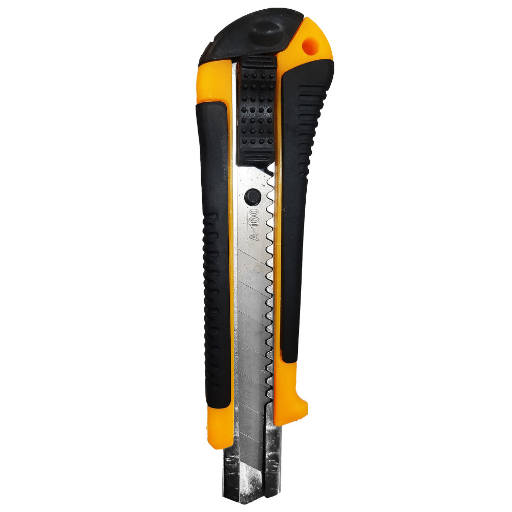 RETRACTABLE UTILITY KNIFE RUBBER HANDLE UDUKE BLISTER