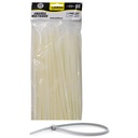 NYLON CABLE TIE UDUKE WHITE 4.8 X 250 MM 25 CM 100 PCS
