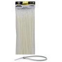 NYLON CABLE TIE UDUKE WHITE 4.8 X 300 MM 30 CM 100 PCS