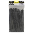 AMARRA CORREA PLASTICA NEGRA     2.5 x 100 MM 10 CM 100 UND
