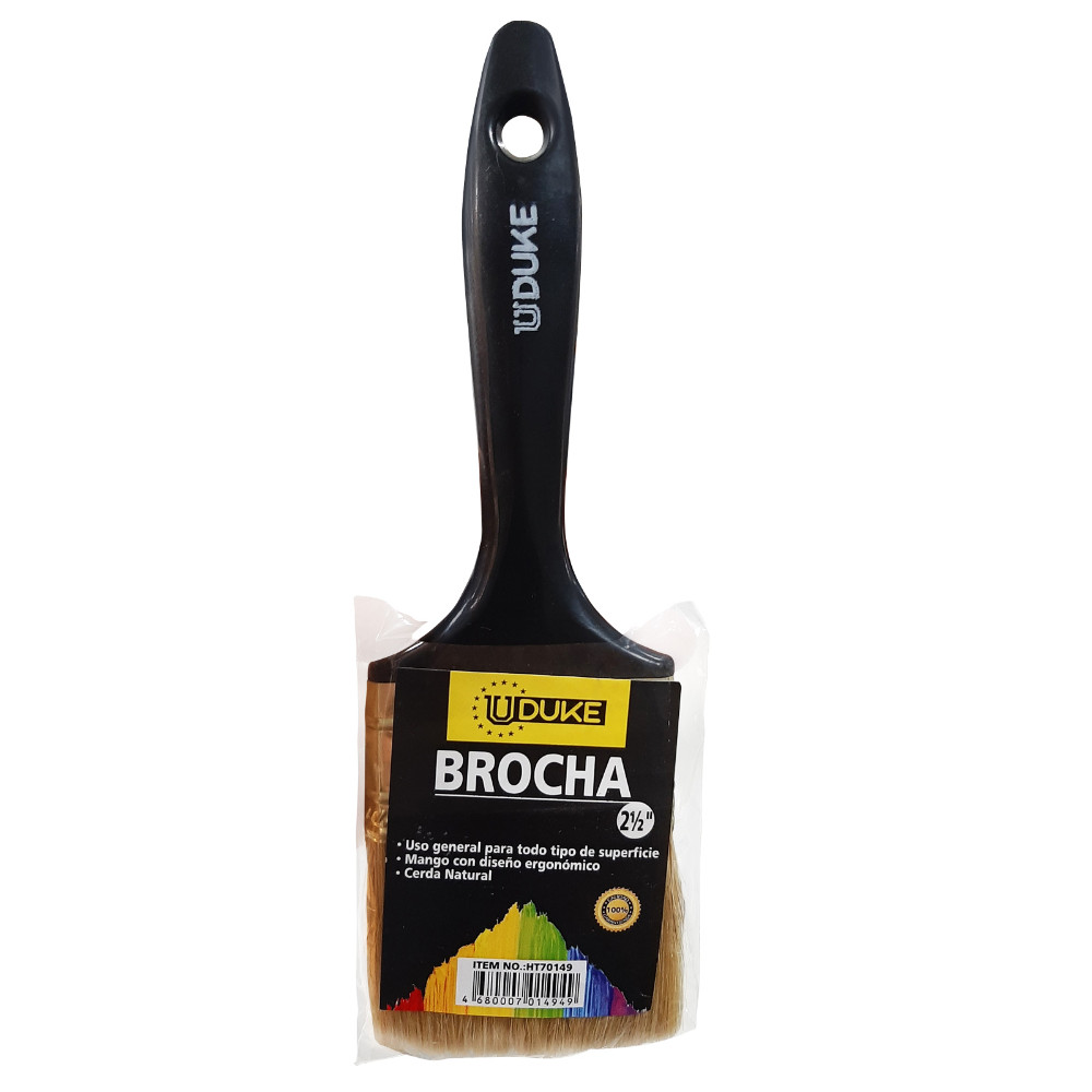 BROCHA 2 1/2" UDUKE M/PLASTICO
