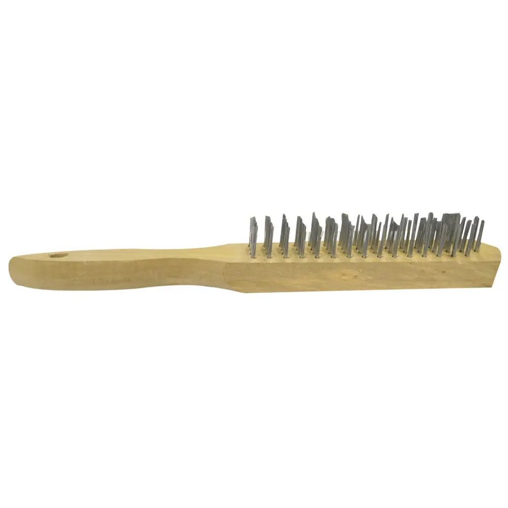 STILL WIRE BRUSH WOODEN HANDLE 4 LINES UDUKE