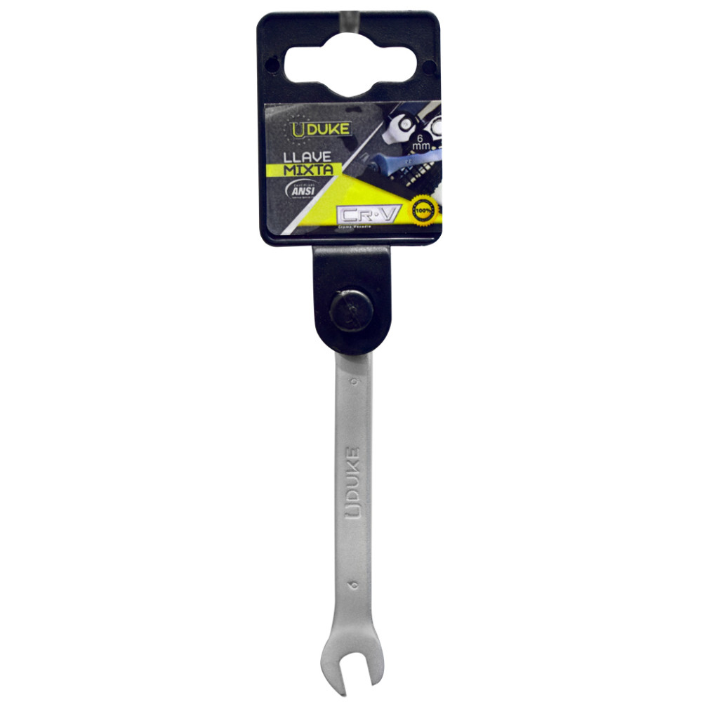 COMBINATION SPANNER # 6 MM CR/V UDUKE