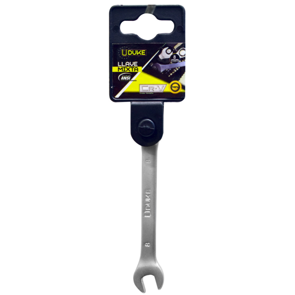 LLAVE MIXTA # 8 MM CR/V UDUKE (HTY0003)