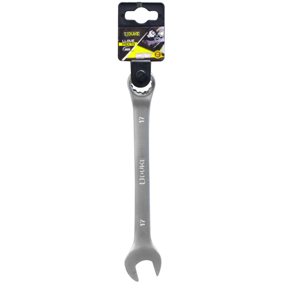 LLAVE MIXTA # 17 MM CR/V UDUKE 