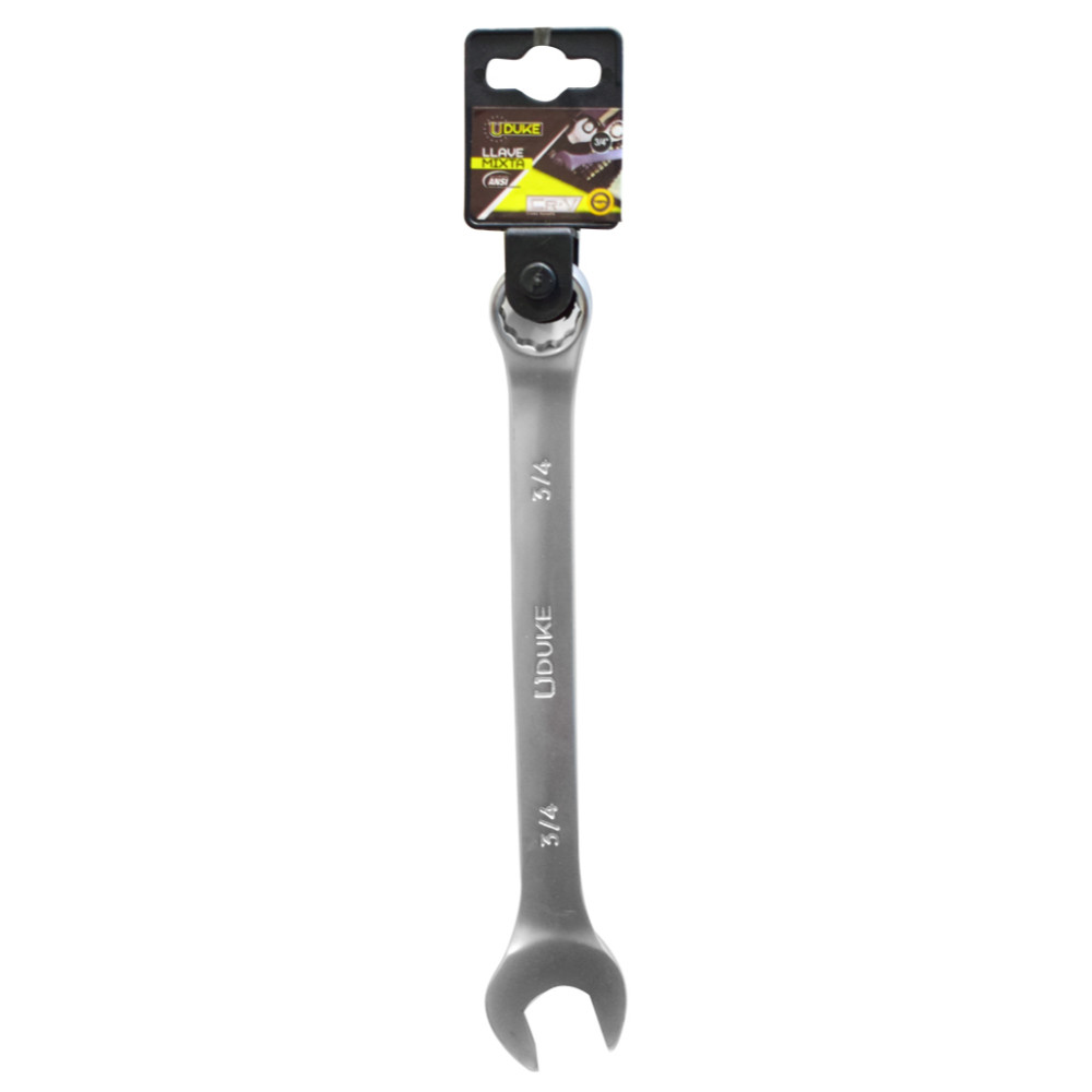 COMBINATION SPANNER # 3/4 CR/V UDUKE