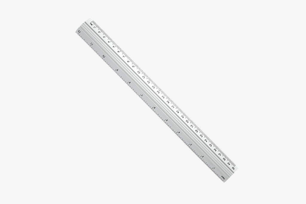 50 CM ALUMINUM RULER