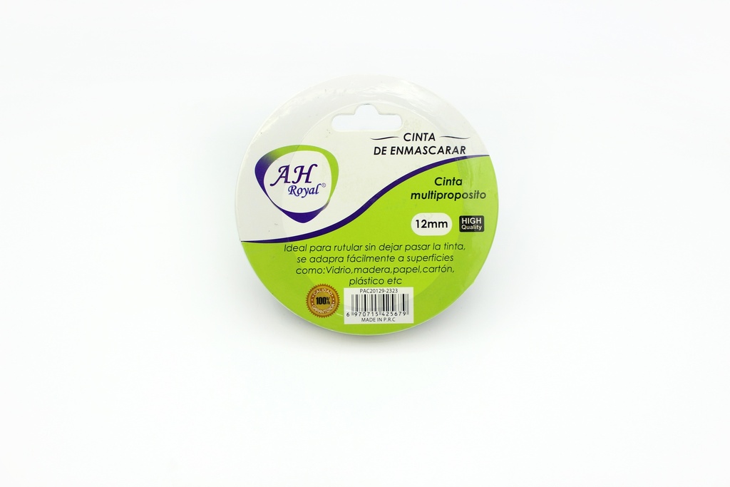 MASKING TAPE 12 MM 1/2 AH ROYAL