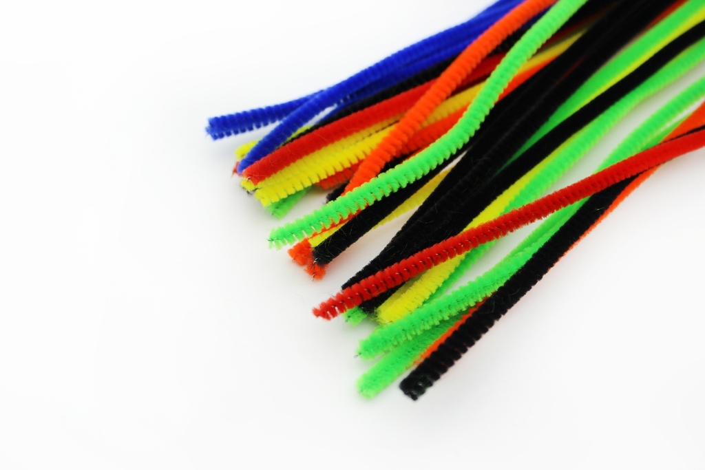 GLITTER PIPE CLEANER 6 MM X 30 CM 