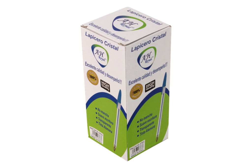 BOLIGRAFO PUNTA MEDIA AZUL CAJA X 50UNDS