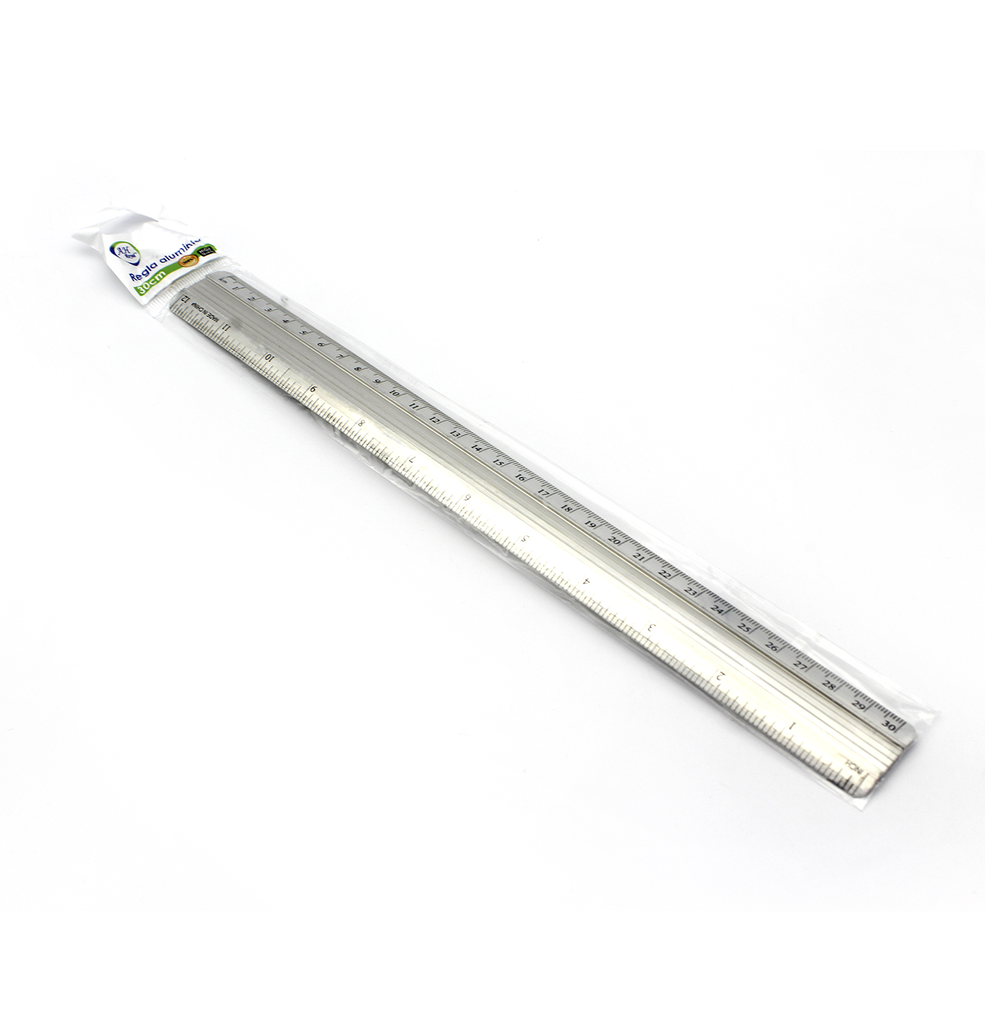 REGLA ALUMINIO 30CM