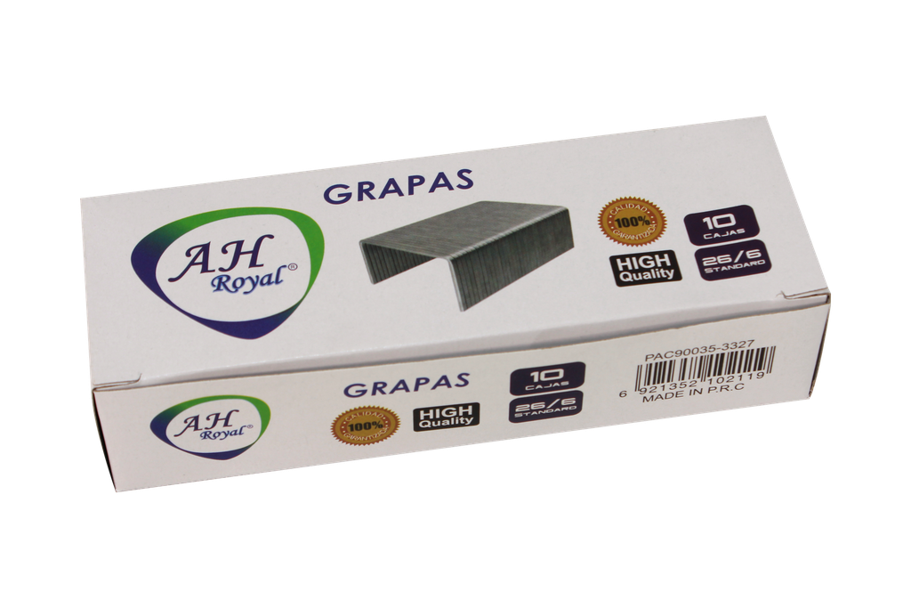 GRAPAS AHROYAL 26/6 X 1000 UNDS