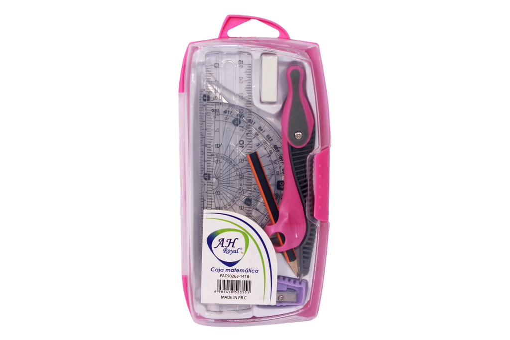 GEOMETRY SET WITH COMPASS SET X 8 UNITS