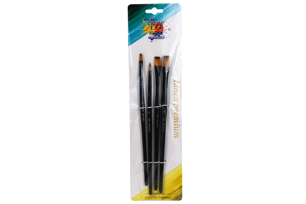 LACK PREMIUM BRUSH SET PACK X 4 PCS