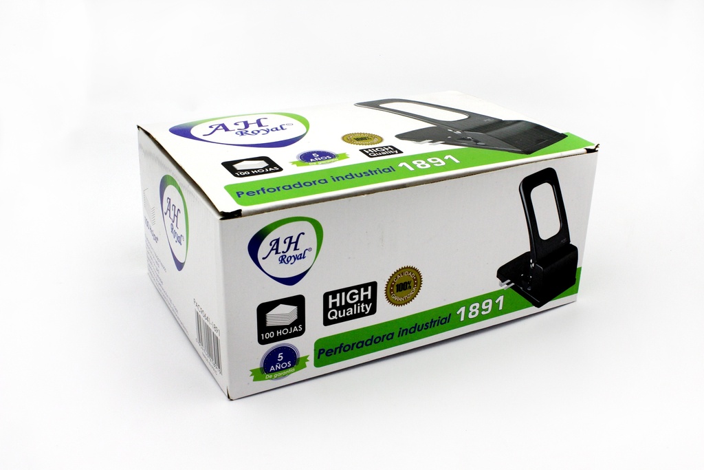 PERFORADORA  INDUSTRIAL 8CM - 100 HOJAS 