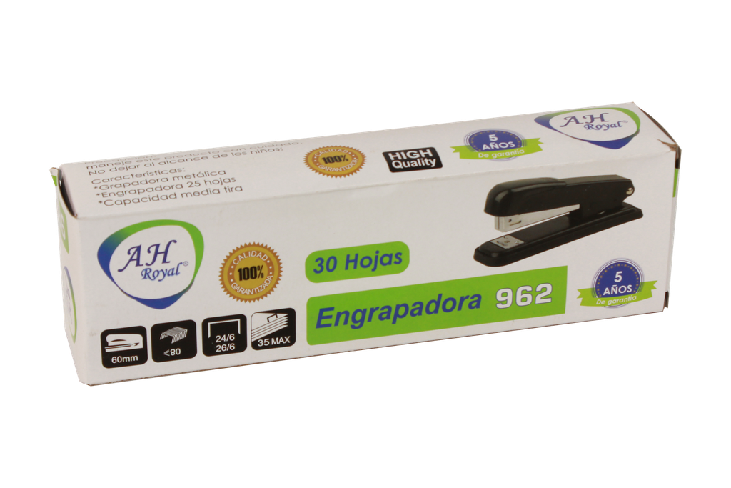 GRAPADORA TIRA COMPLETA AHROYAL 30 HOJAS