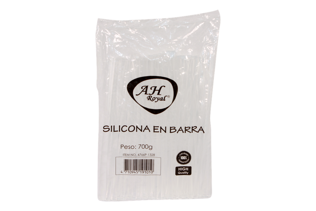 SILICONA EN BARRA DELGADA X700GRS X25CM X65PZAS